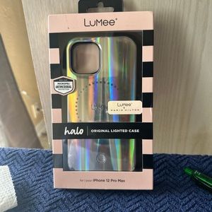 LuMee halo lighted case for iPhone 12 Pro Max